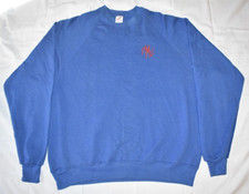 JERZEES Vintage 80s Sweatshirt XXL Blue Made in USA XXL FMJ grunge, punk, metal
