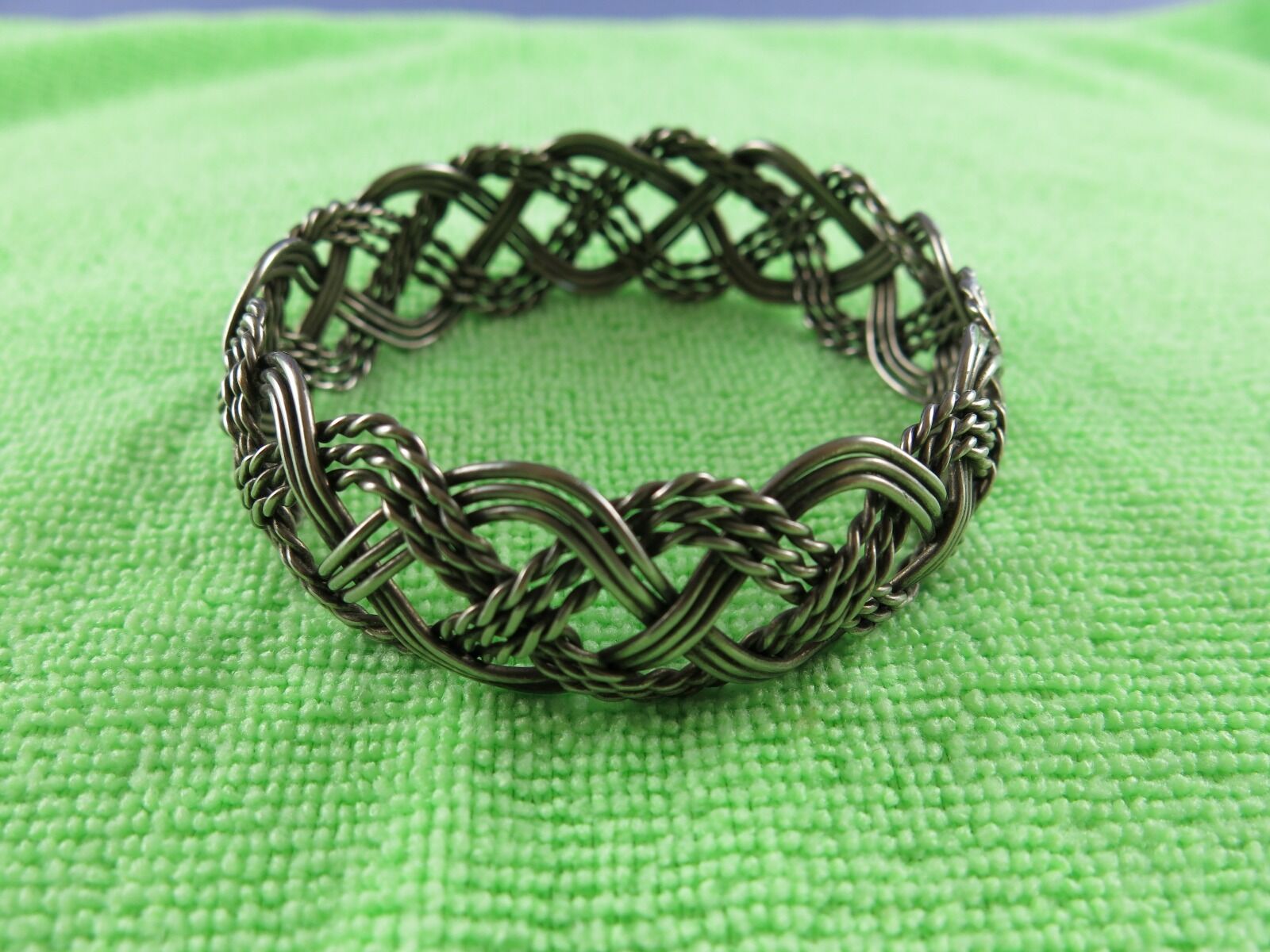 Woven Wire Bangle Bracelet Costume (1135) - image 2