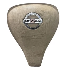 Used Steering Wheel Air Bag fits: 2015 Nissan Altima driver wheel Tan *stained*