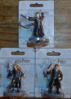 Just Play Harry Potter Mini Figurine Set of 3 Harry, Hermione & Ron Weasley 