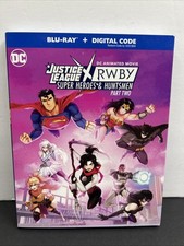 DC JUSTICE LEAGUE X RWBY: SUPER HEROES  HUNTSMEN PART 2 NEW SEALED BLU-RAY