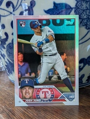 Josh Jung 2023 Topps Series 2 Rainbow Foil Rookie Card - Near Mint or Better