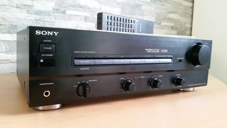 Sony TA-F 319 R kräftiger Stereo Verstärker Vollverstärker kein Receiver Hifi - Bild 4 von 4