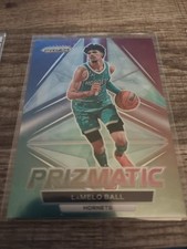 2022-23 Panini Prizm LaMelo Ball Prizmatic Silver #26 Hornets