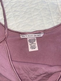 Lot Of 7 Victoria&rsquo;s Secret Lounge Sleep Tanks Camis XS S Black Pink White Ribbed