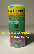 *10 PC Lot* MITCHUM Women SHOWER FRESH 48HR Gel DEODORANT 3.4oz *NEW & SEALED