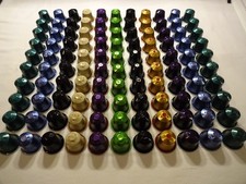 110 Nespresso Kapseln zum Basteln, LEER & gereinigt / 8 Sorten # 09