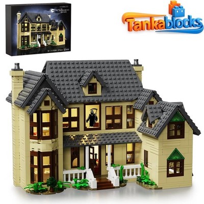Scream Ghostface House House Building Blocks Scary Movie Haunted House toy gift