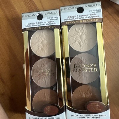 2x Physicians Formula HIGHLIGHT & CONTOUR Palette # 6810 MATTE SCULPTING