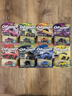 Car Tuned Series 1 Yellow Tag Full 8 Car Set Series Serie Seria 1
