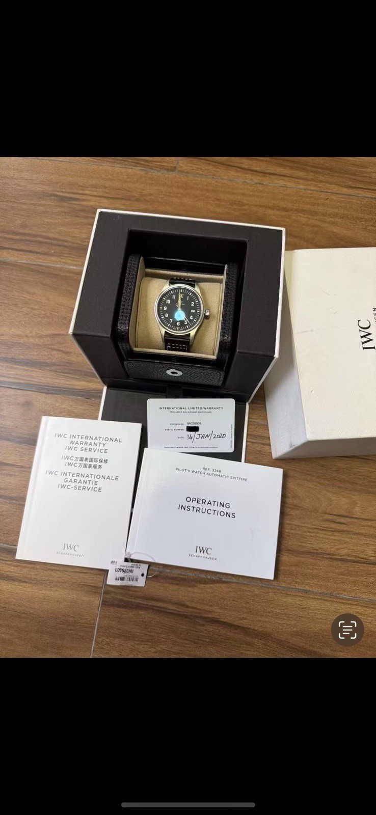 IWC Spitfire Automatic 39mm IW326803