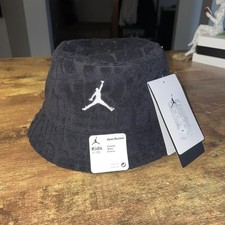 New w/Tags Nike Jordan Kids Size 8-20 - Apex Bucket Hat Black