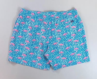 Men's Chubbies The Domingos Flamingos 5.5'' Classic Swim Trunks Mesh Lined XXL