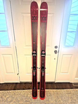 2023 Volkl M6 Mantra Skis 184 cm with Marker Griffon - Great Condition