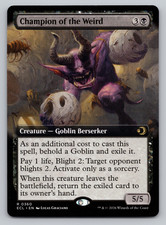 Champion of the Weird Extended Art  - Lorwyn Eclipsed MTG