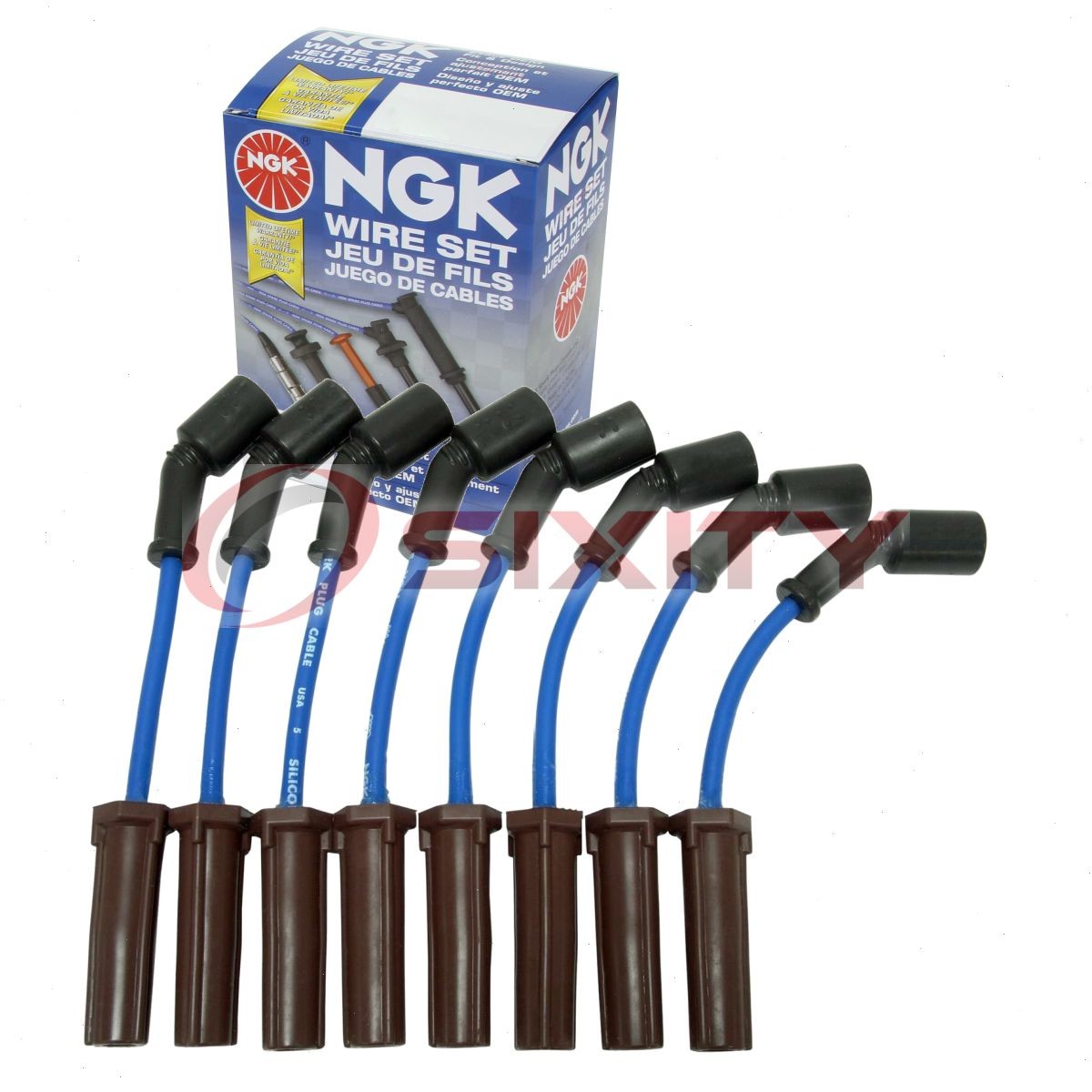 1 pc NGK Spark Plug Wire Set for 1998-2002 Pontiac Firebird 5.7L V8 - Engine gk