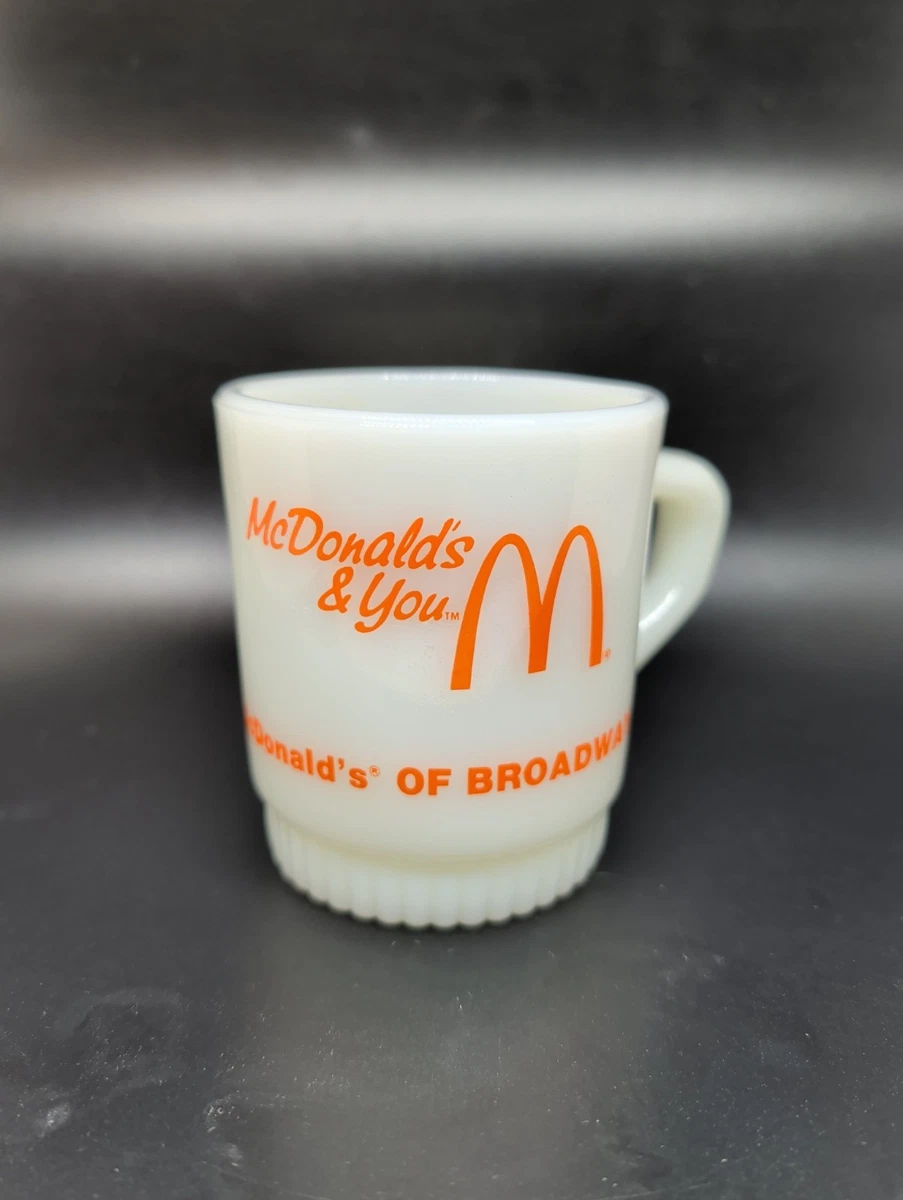 Mcdonalds Coffee Cups In Anchor Hocking Fire-King 40s, 50s, 60s