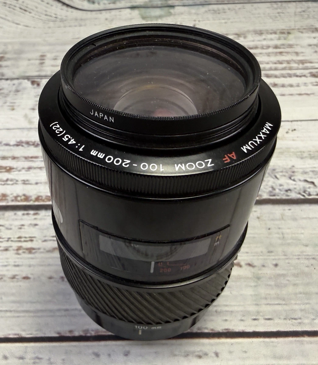 Minolta Maxxum 100-200mm Focal Camera Lenses for sale | eBay