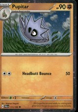 Pupitar (Cosmo Foil) Carte e prodotti vari 111/193 Pokemon Holo quasi nuovo