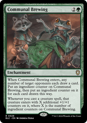 Communal Brewing #29 | Near Mint | BLC Bloomburrow Commander Magic MTG