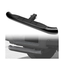 Hitch Step Bar, For 2x2 Towing Receiver, Black, 3 in Tube, Bumper Guard