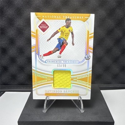 Panini National Treasures Road to FIFA WC 2022 Davinson Sanchez FT-DSA /99 MEM