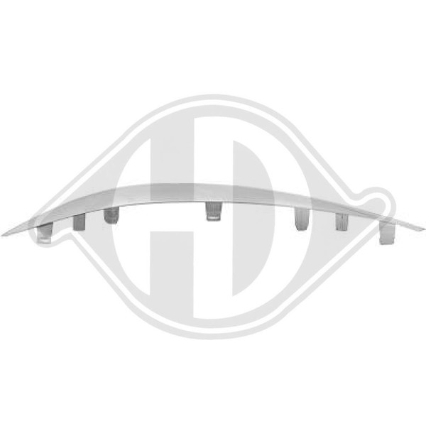 1673062 Zier-/Schutzleiste, StoßFäNger Vorne Rechts FüR MERCEDES-BENZ C-CLASS (W-image