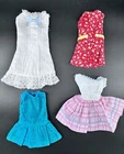 Vintage Doll Clothes Barbie Clone fashion doll 60s 70s Lot Mix Floral Corduroy