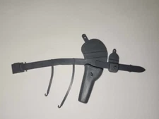 Johnny West CS Cavalry Gray Gun belt soft plastic cowboy Pistol