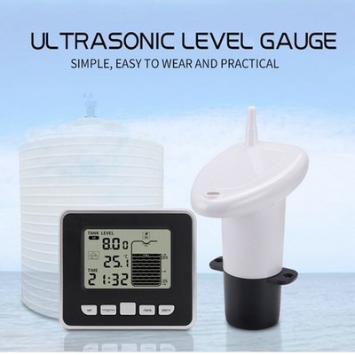 Convenient Wireless Water Tank Fill Level Indicator with Temperature ...