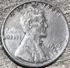 1943 S Lincoln Wheat Cent - Good Condition