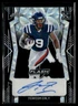 Jerrion Ealy 2022 Leaf Flash Kaleidoscope Black Auto /7 #BA-JE1 Ole Miss Rebels
