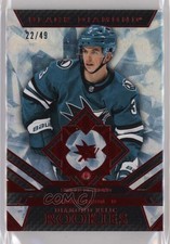 2023 Black Diamond Relic Rookie Gems Single Ruby 22/49 Henry Thrun #BDR-HT 0qc1