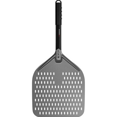 Profi Perforierter Pizzaschieber aus Aluminium, 30,5 x 35,6 cm