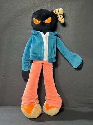 Whitty Monster Friday Night Funkin Plush Toy Soft Doll Skid Boyfriend 12'' P03