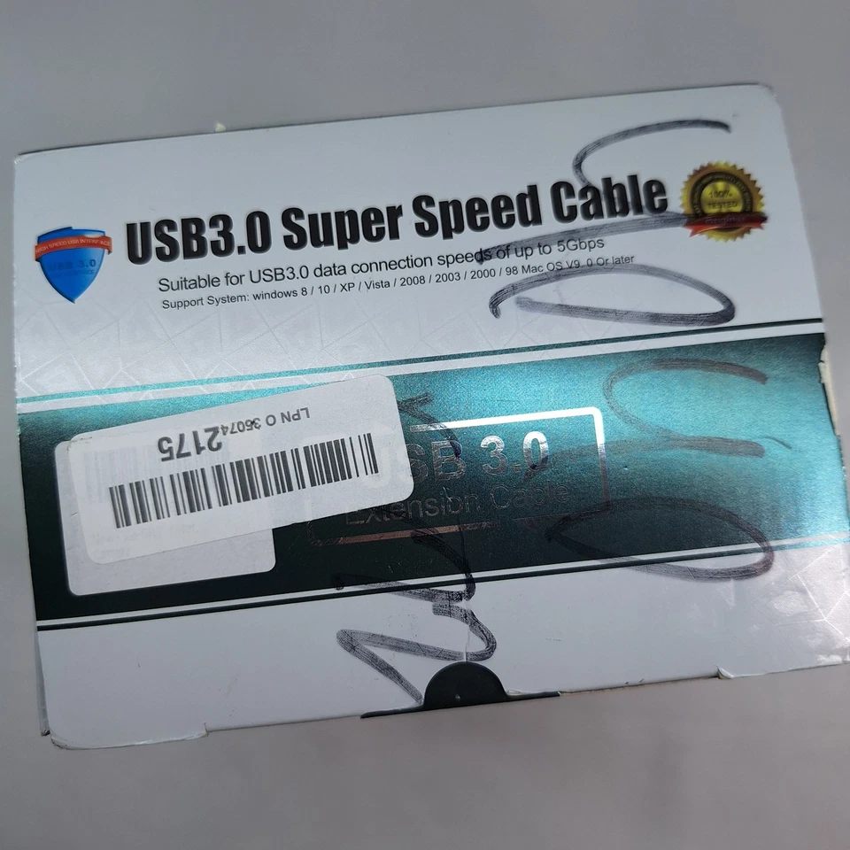 USB 3.0 A to C Cable 60ft 5Gbps Super Speed USB 3.0 Cable Compatible with VR... - Image 2 of 4