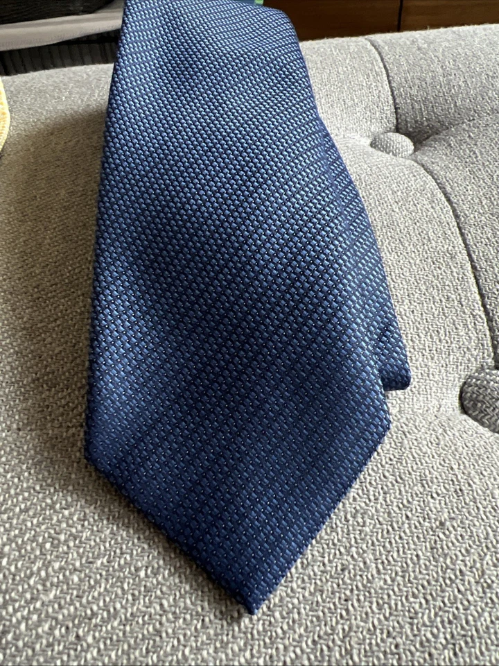 Lot of (2) Mens Neckties- Blue & Yellow - 1 Perry Ellis & 1 Kenneth Cole 2 for 1 - Image 4 of 4