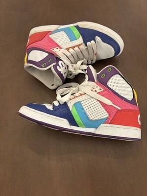 Osiris  High Top Skateboarding Sneakers SZ US 8  UK 5.5 NYC 83  SLM GIRLS Womens