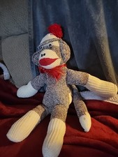 ventiage handmade sock money stuffed toy American folk art from socks