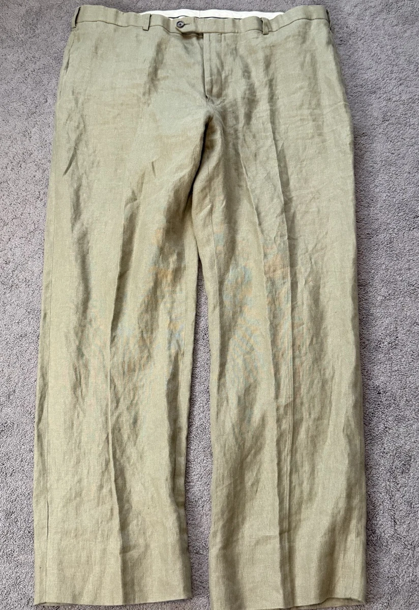 Brooks Brothers Regular Size Linen Pants for Men for sale | eBay