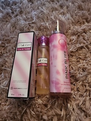 Pink Kiss Eau De Toilette 1.7oz & OP Pink Bliss Body Mist 8oz* Bundle *
