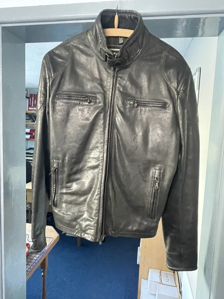Matchless leather jacket mens Bond Cafe Racer biker Motorcycle £1195 belstaff - Image 3 of 4