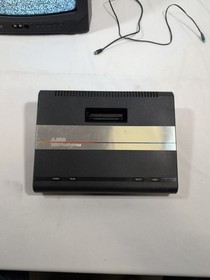 Atari 7800 Prosystem Console Game 2 Controller Power Supply Cables Games WORKING