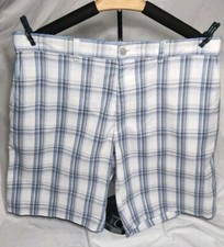 Men's PGA Tour Plaid Golf Shorts, 34