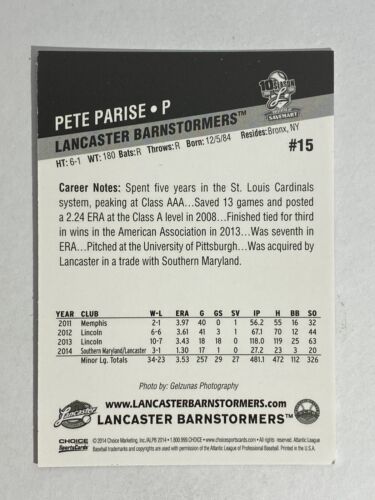 2014 Lancaster Barnstormers (Pick your cards) - Picture 4 of 10