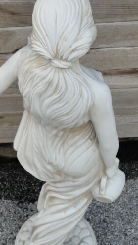 Atemberaubende Figur Akt Frau Skulptur Statue Krug Büste Wasserträgerin 03K - Picture 5 of 5