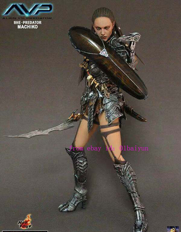断*中様 AVPプレデター She Predatorマチコ Hot Angel Hot Toys Hot Angel 1/6 Scale She-Predator Machiko AVP 2008