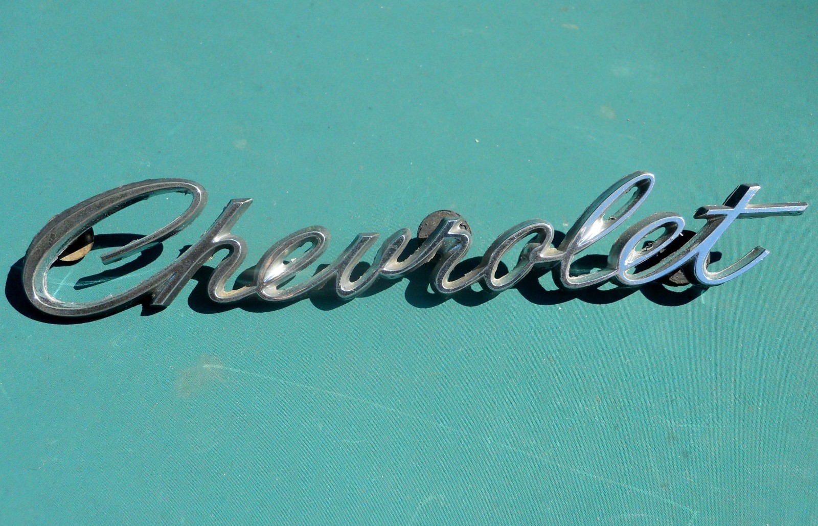 Chevy CHEVROLET Script Emblem OEM | eBay