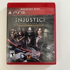 Injustice: Gods Among Us Ultimate Edition PlayStation 3 PS3 Untested