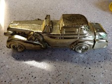 Avon Vintage Solid Gold Cadillac 6 fl oz Bottle Empty No Box